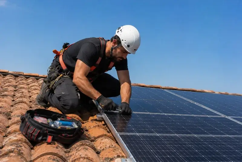 Maintenance et monitoring de panneaux solaires à Bérenx