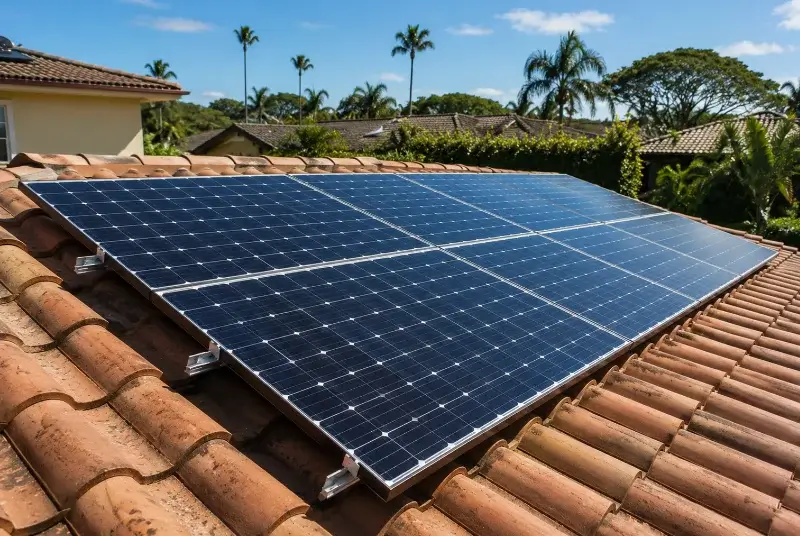 Installation de panneaux solaires à Bérenx